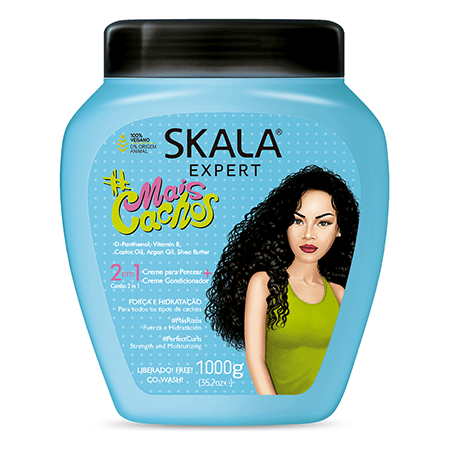 Skala Mais Cachos Hair Treatment Conditioning 2in1 1000 g - gtwtoporld.com