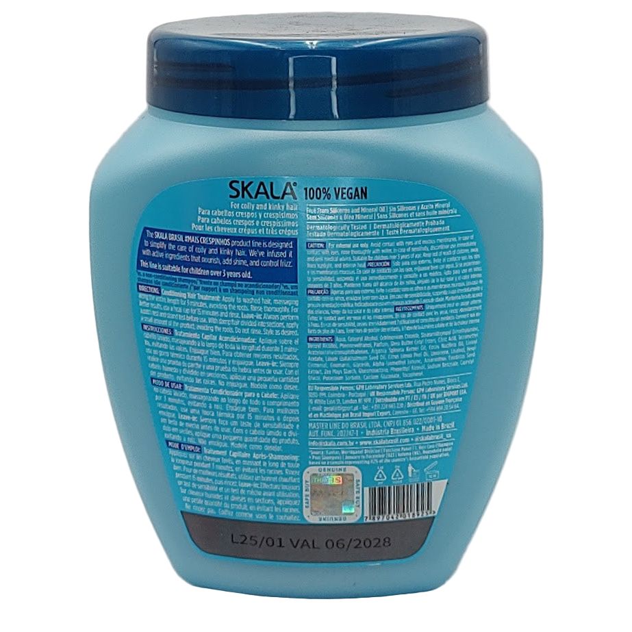 Skala Mais Crespinhos 2IN 1 Treatmenat Cream &amp; Leave - in 1000m - gtwtoporld.com