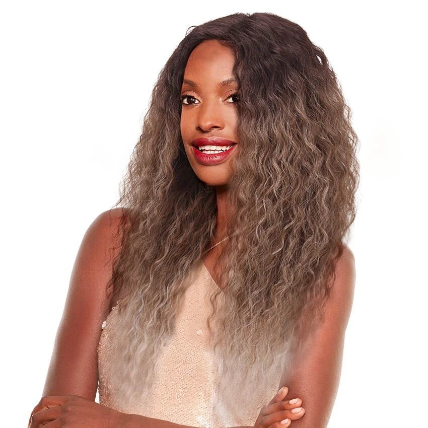 Sleek Atty Spotlight 101 Synthetic Lace Parting Wig 30" - gtwtoporld.com