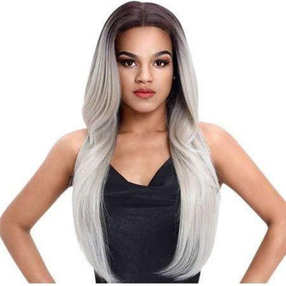 Sleek Claudia 360 Synthetic Lace Wig 28" - gtwtoporld.com