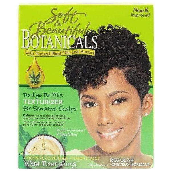 Soft and Beautiful Botanicals No - Lye No Mix Texturizer Regular 2 Applications - gtwtoporld.com