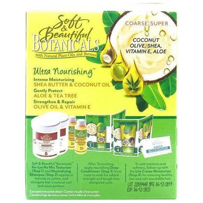 Soft and Beautiful Botanicals No Mix Texturizer Coarse, 2 Applications - gtwtoporld.com