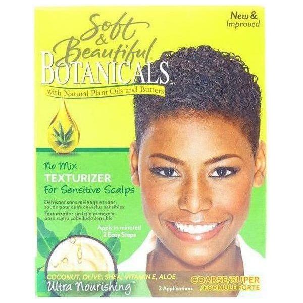 Soft and Beautiful Botanicals No Mix Texturizer Coarse, 2 Applications - gtwtoporld.com