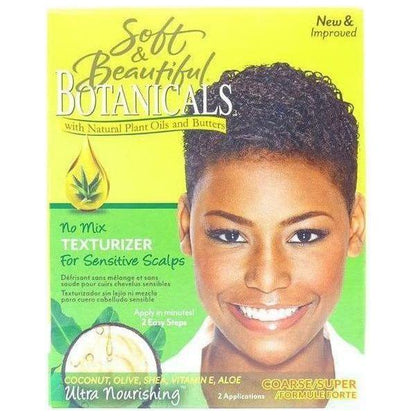 Soft and Beautiful Botanicals No Mix Texturizer Coarse, 2 Applications - gtwtoporld.com