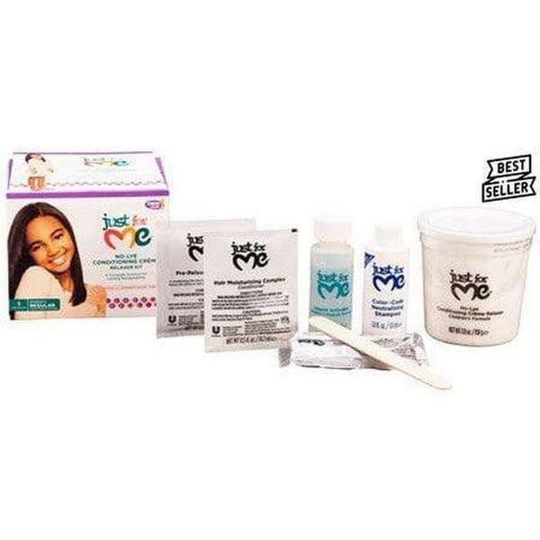 Soft and beautiful just for me! No - Lye Conditioning Creme Relaxer Kit Regular - gtwtoporld.com