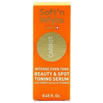 Soft &amp; White Swiss Carrot Toning Serum 30 ml - gtwtoporld.com