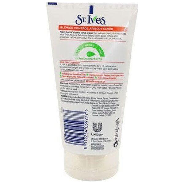 St. Ives Blemish Control Apricot Scrub 150ml - gtwtoporld.com