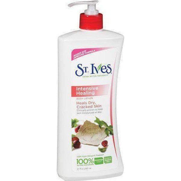 St. Ives Heals Dry Cracked Skin Body Lotion 21 oz - gtwtoporld.com