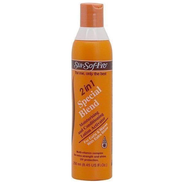 Sta - Sof - Fro 2 in1 Special Blend Moisturizing Lotion Activator 250ml - gtwtoporld.com