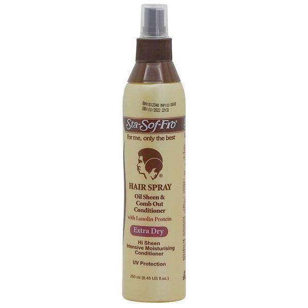 Sta - Sof - Fro Hair Spray Oil Sheen and Comb Out Conditioner with Lanolin, Protein 250ml - gtwtoporld.com