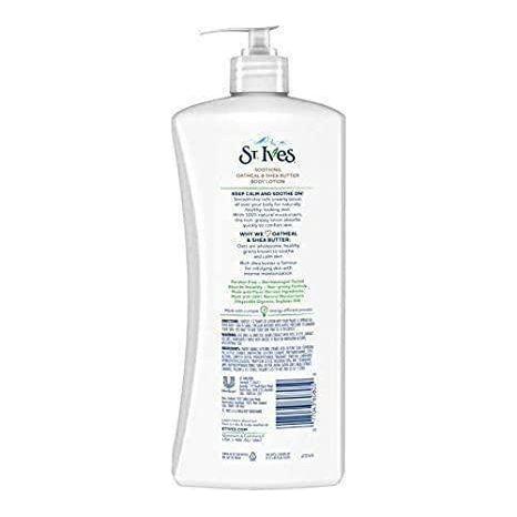 St.Ives Soothing Oatmeal &amp; Shea Butter Body Lotion 621ml - gtwtoporld.com