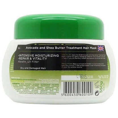 Stratti Avocado and Shea Butter Treatment Hair Mask 550g - gtwtoporld.com