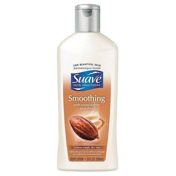 Suave Smoothing with Cocoa Butter &amp; Shea Body Lotion 296ml - gtwtoporld.com