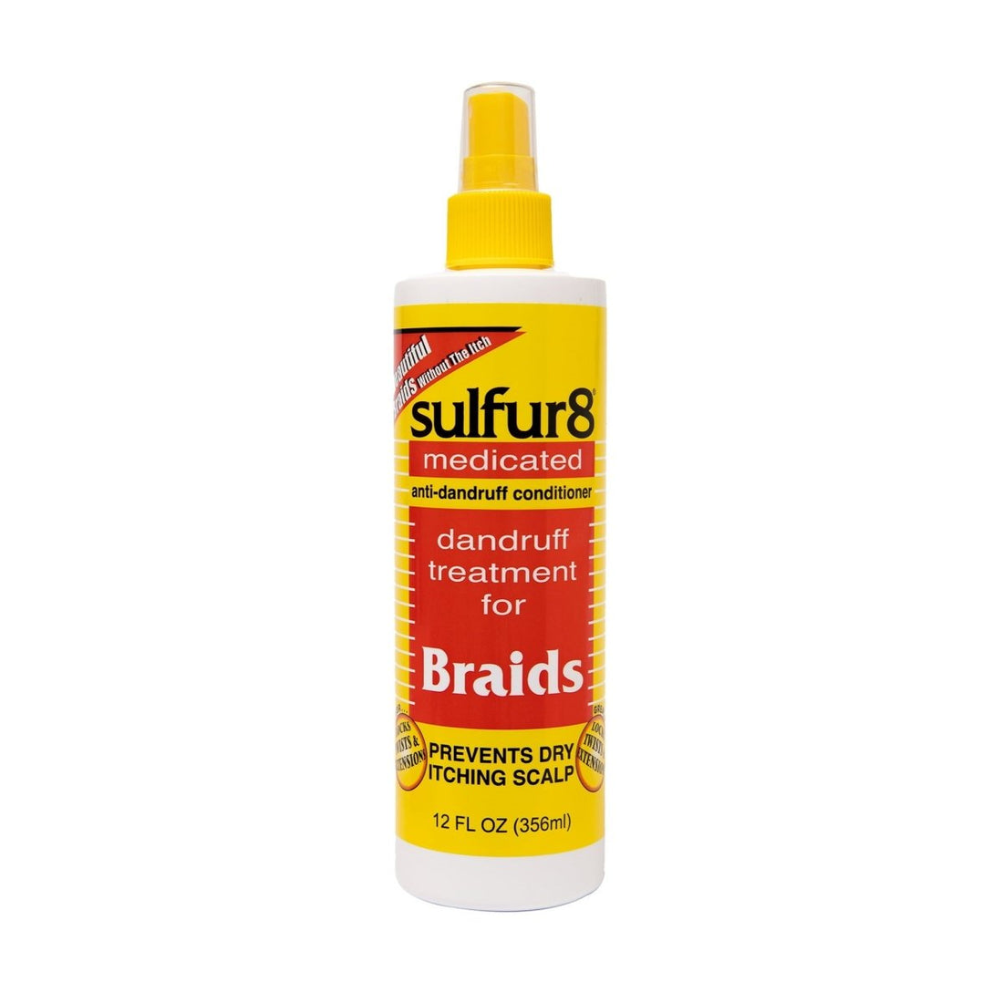 Sulfur 8 Dandruf Medicated Treatment For Braids spry 12oz - gtwtoporld.com