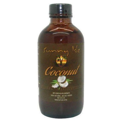 Sunny Isle Coconut Jamaican Black Castor Oil 118Ml - gtwtoporld.com