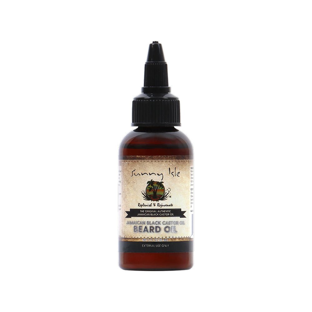 Sunny Isle Jamaican Black Castor Oil Beard Oil 2 oz - gtwtoporld.com