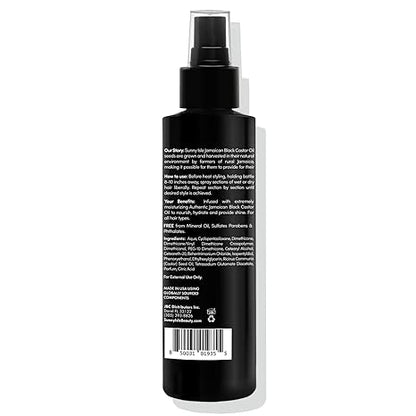 Sunny Isle Jamaican Black Castor Oil Heat Protectant Thermal Spray 6oz - gtwtoporld.com