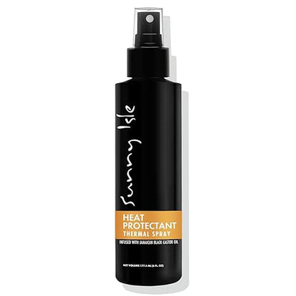 Sunny Isle Jamaican Black Castor Oil Heat Protectant Thermal Spray 6oz - gtwtoporld.com