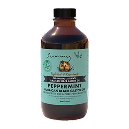 Sunny Isle Jamaican Black Castor Oil Peppermint 118ml - gtwtoporld.com
