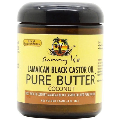 Sunny Isle Jamaican Black Castor Oil Pure Butter Coconut 118/236ml - gtwtoporld.com