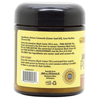 Sunny Isle Jamaican Black Castor Oil Pure Butter Coconut 118ml - gtwtoporld.com