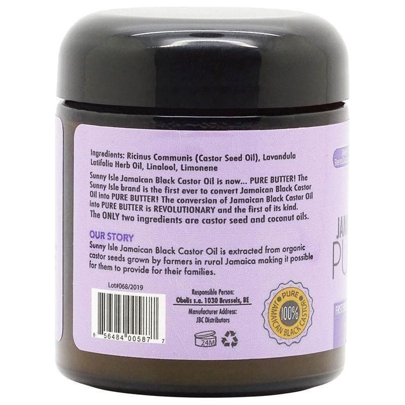 Sunny Isle Jamaican Black Castor Oil Pure Butter Lavender 118ml - gtwtoporld.com