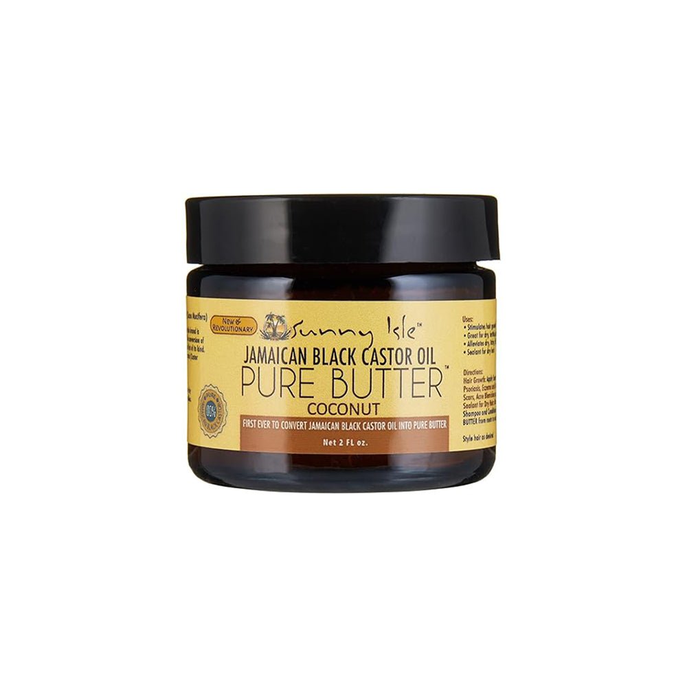 Sunny Isle Jamaican Black Castor Oil Pure Butter with Coconut 2oz - gtwtoporld.com