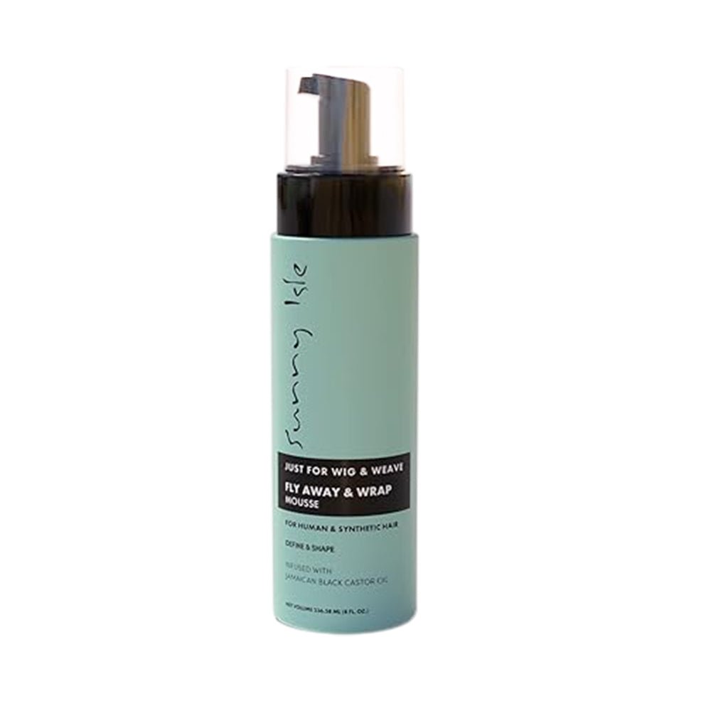 Sunny Isle Just for Wig, Weave, Braid, &amp; Extensions - Fly away &amp; Wrap Mousse 8oz - gtwtoporld.com