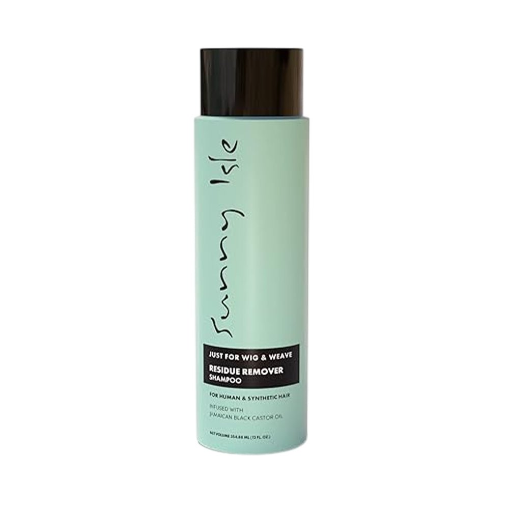 Sunny Isle Just for Wig, Weave, Braid, &amp; Extensions - Residue Remover Shampoo 12oz - gtwtoporld.com