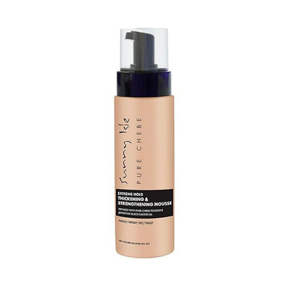Sunny Isle Pure Chebe Extreme Hold Thickening &amp; Strengthening Mousse 8oz - gtwtoporld.com