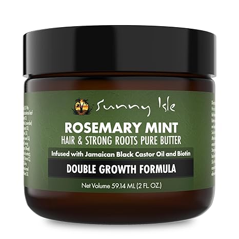 Sunny Isle Rosemary Mint Hair and Strong Roots Butter (2oz/4oz/8oz) - gtwtoporld.com