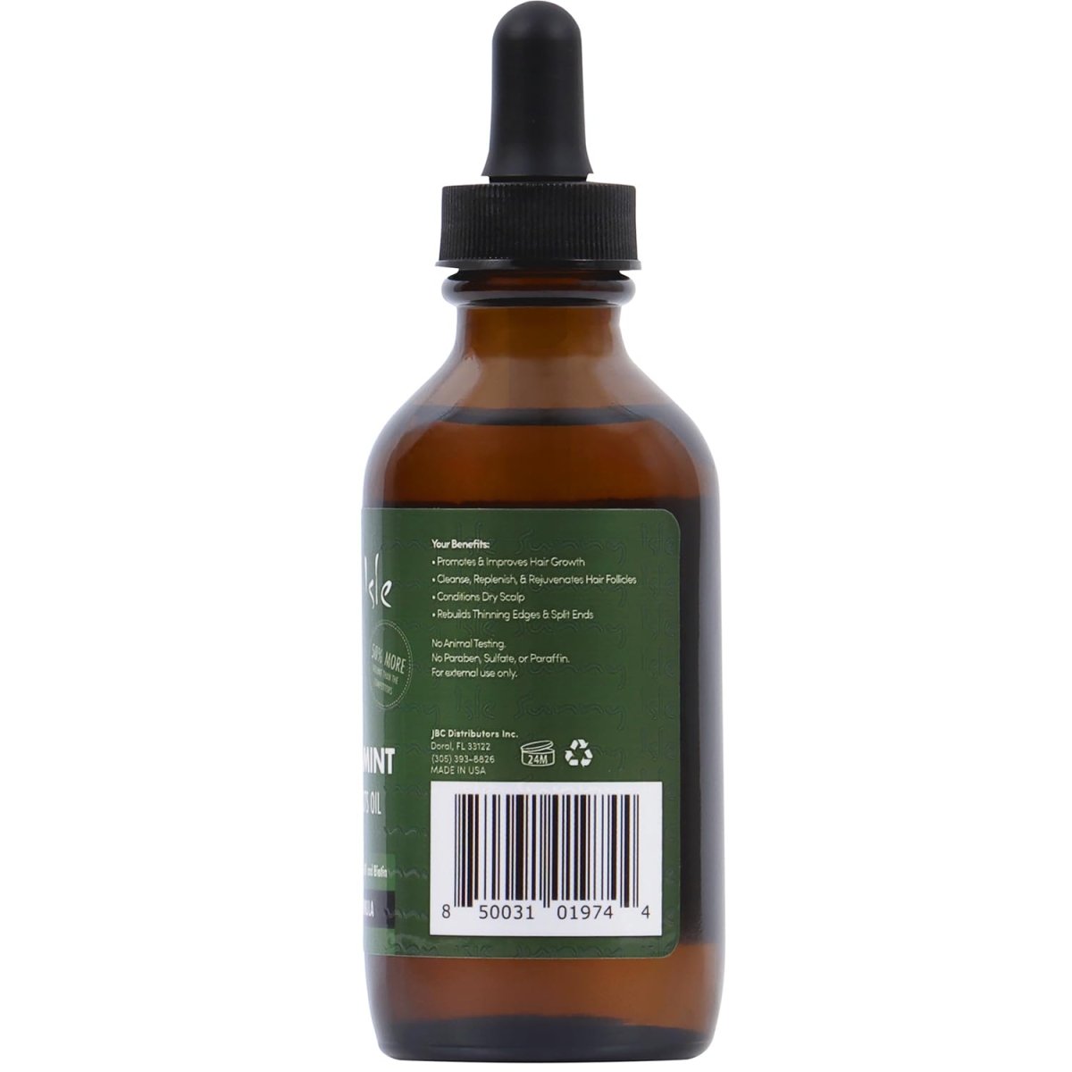 Sunny Isle Rosemary Mint Hair &amp; Strong Roots Oil 3oz - gtwtoporld.com