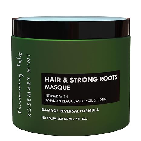 Sunny Isle Rosemary Mint Masque 16 oz - gtwtoporld.com