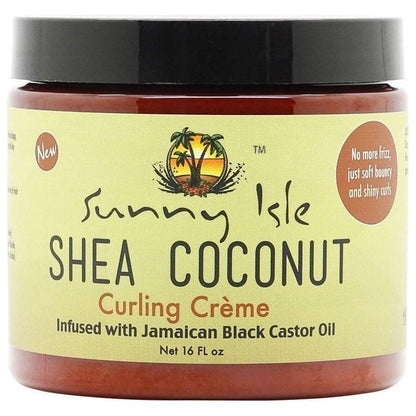Sunny Isle Shea Coconut Curling Cream 473ml - gtwtoporld.com