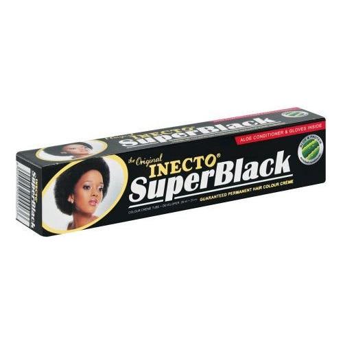 Super Black Inecto Original Hair Color 28ml - gtwtoporld.com
