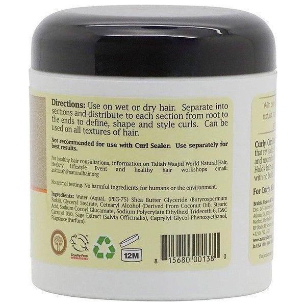 Taliah Waajid Curls, Waves &amp; Naturals Curly Curl Cream 177ml - gtwtoporld.com