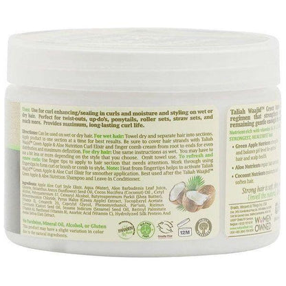 Taliah Waajid Green Apple &amp; Aloe Nutrition Curl Elixir 355ml - gtwtoporld.com