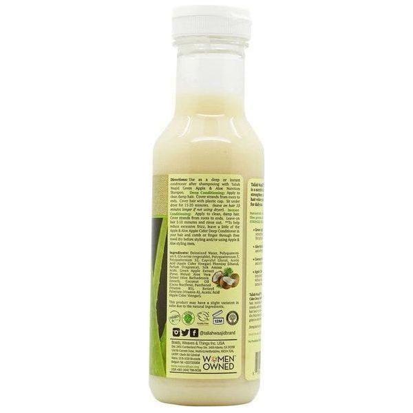 Taliah Waajid Green Apple &amp; Aloe with Coconut Nitrition Apple Cider Deep Conditioner 355ml - gtwtoporld.com