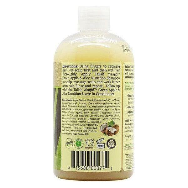 Taliah Waajid Green Apple &amp; Aloe with Coconut Nutrition Shampoo 355ml - gtwtoporld.com