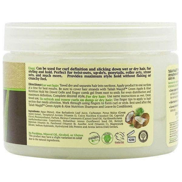 Taliah Waajid Green Apple with Coconut Nutrition Hold Me Down! Gelle 355ml - gtwtoporld.com