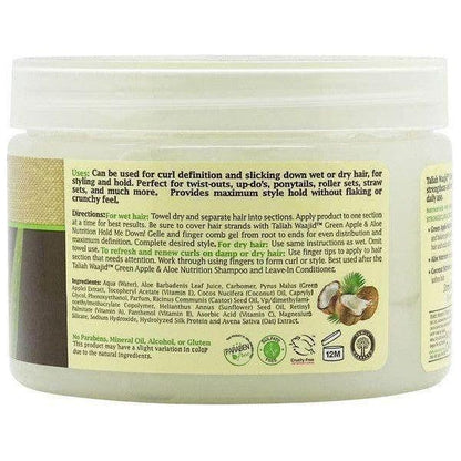 Taliah Waajid Green Apple with Coconut Nutrition Hold Me Down! Gelle 355ml - gtwtoporld.com