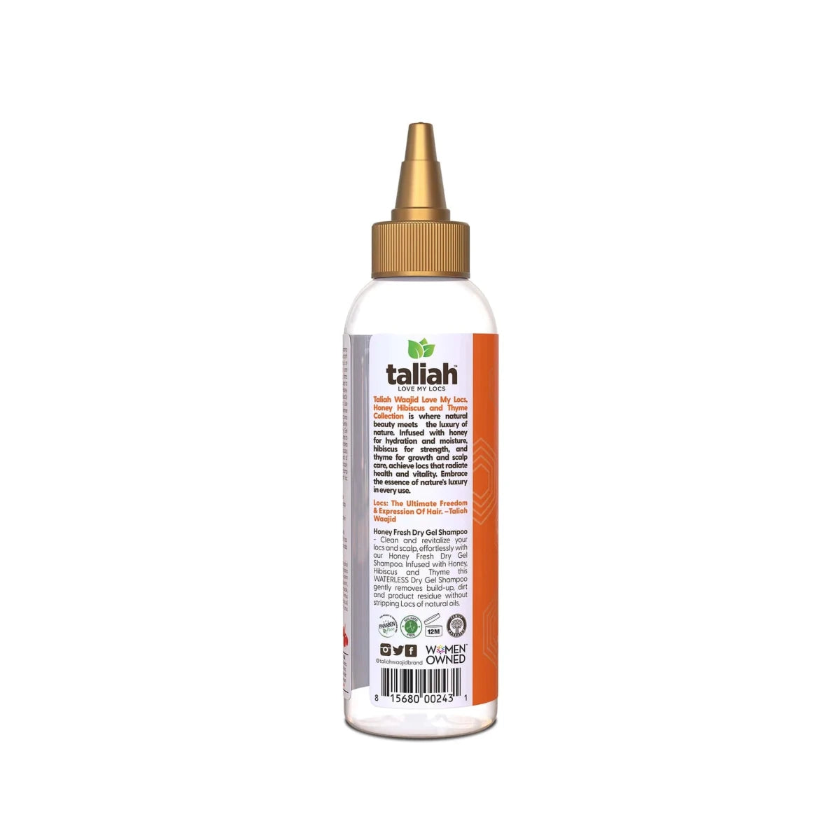Taliah Waajid Love My Locs Honey Fresh Dry Gel Shampoo 4oz - gtwtoporld.com