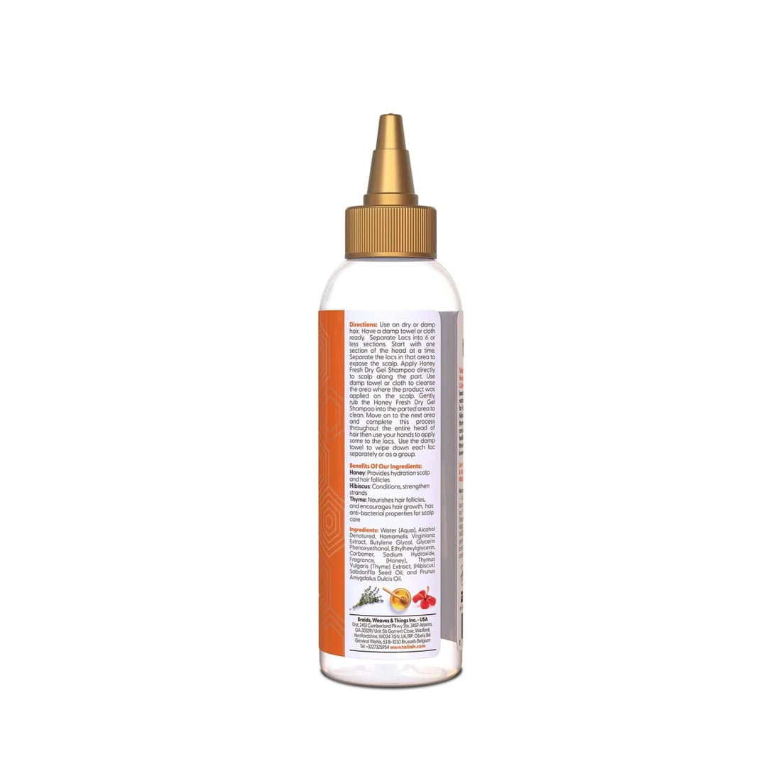 Taliah Waajid Love My Locs Honey Fresh Dry Gel Shampoo 4oz - gtwtoporld.com