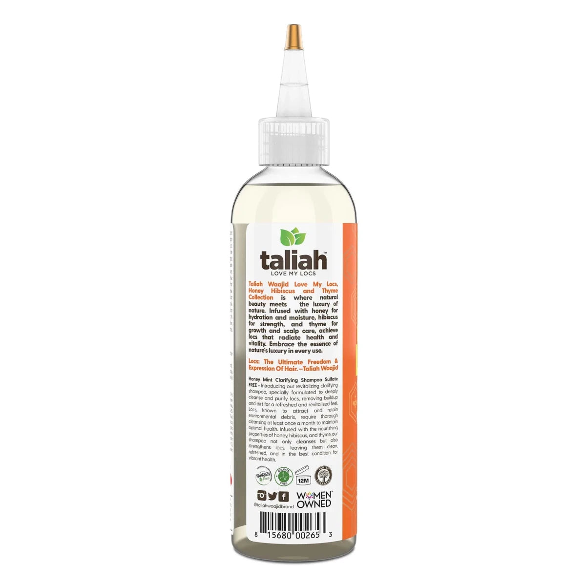 Taliah Waajid Love My Locs Honey Mint Clarifying Shampoo 8oz - gtwtoporld.com