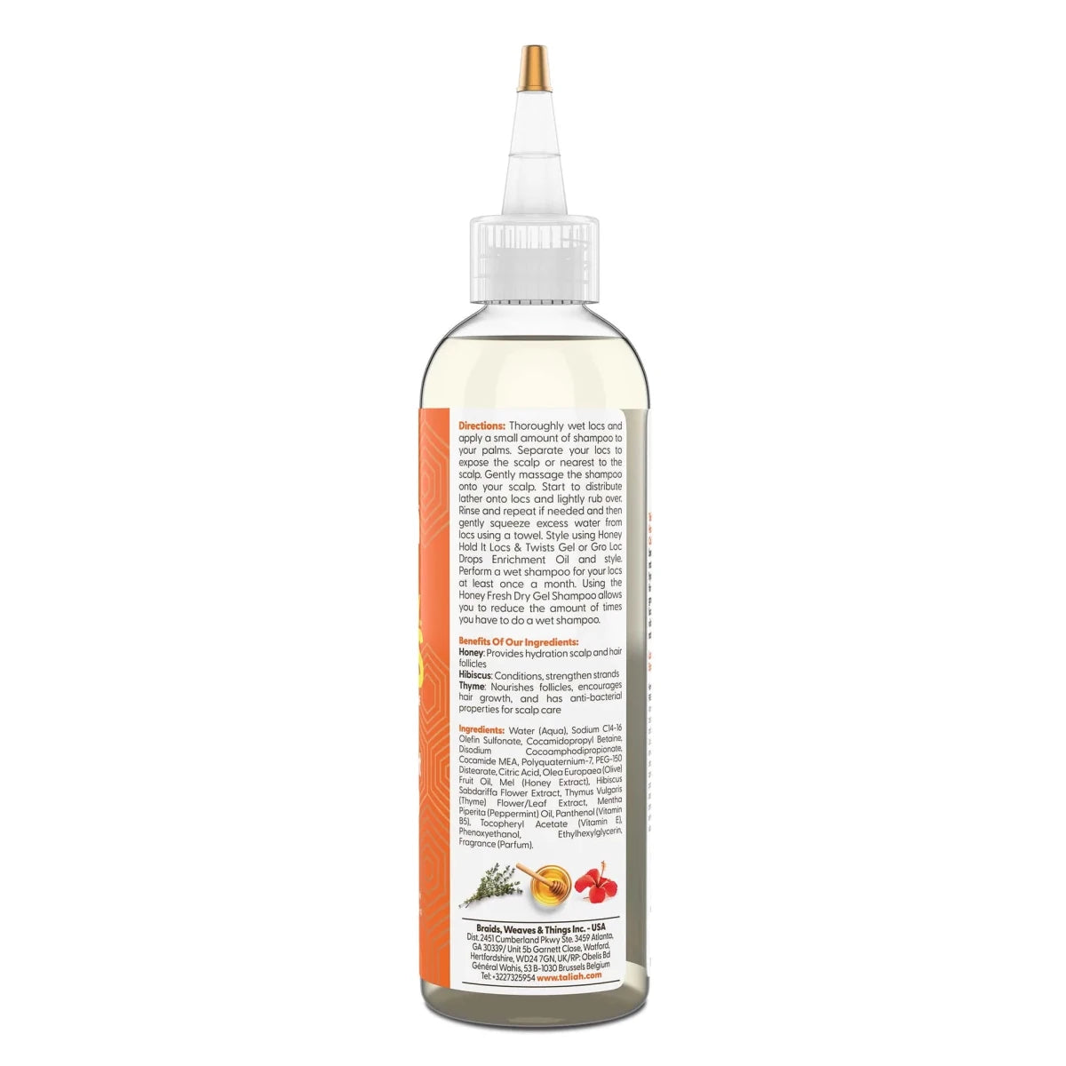 Taliah Waajid Love My Locs Honey Mint Clarifying Shampoo 8oz - gtwtoporld.com
