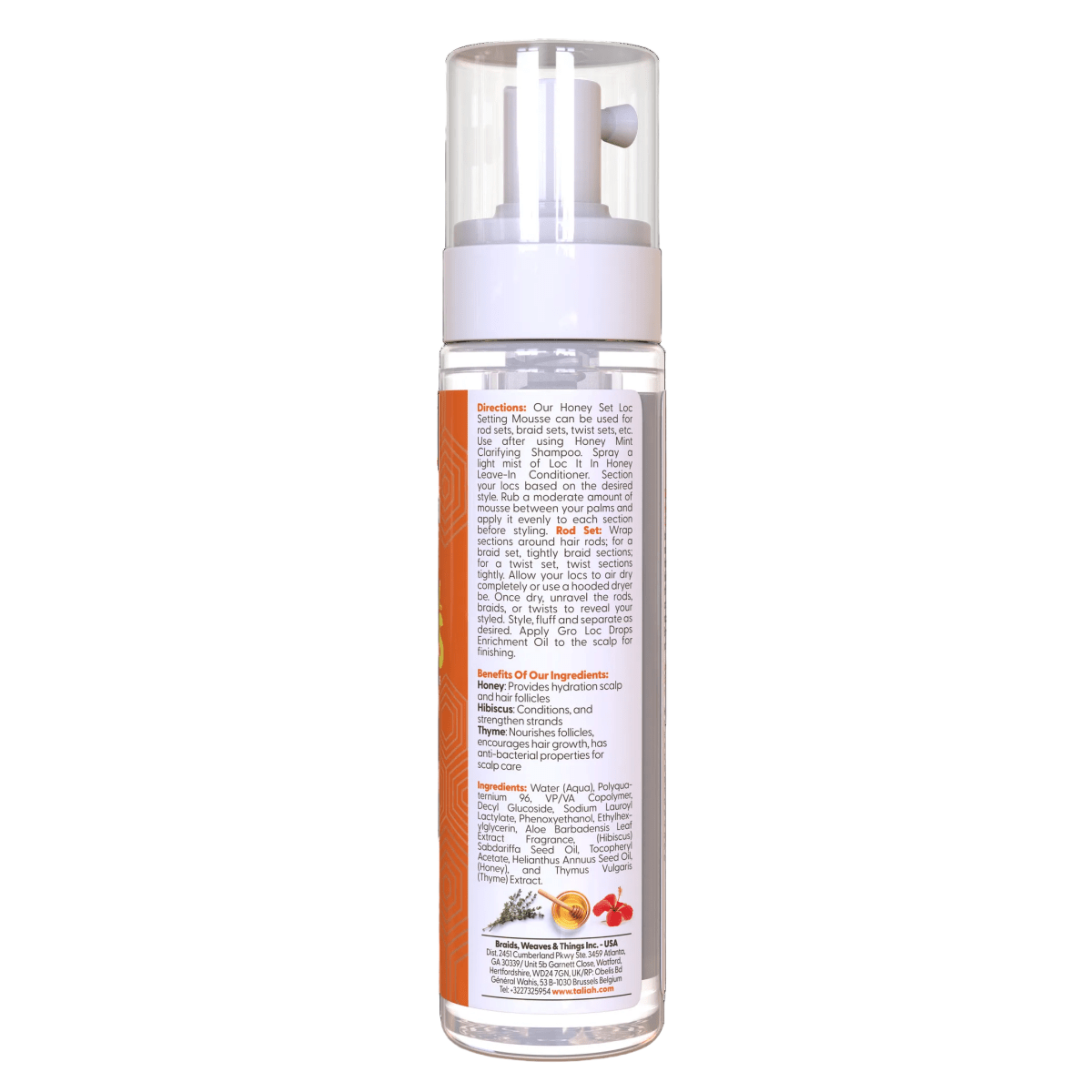 Taliah Waajid Love My Locs Honey Set Loc Setting Mousse 8oz - gtwtoporld.com