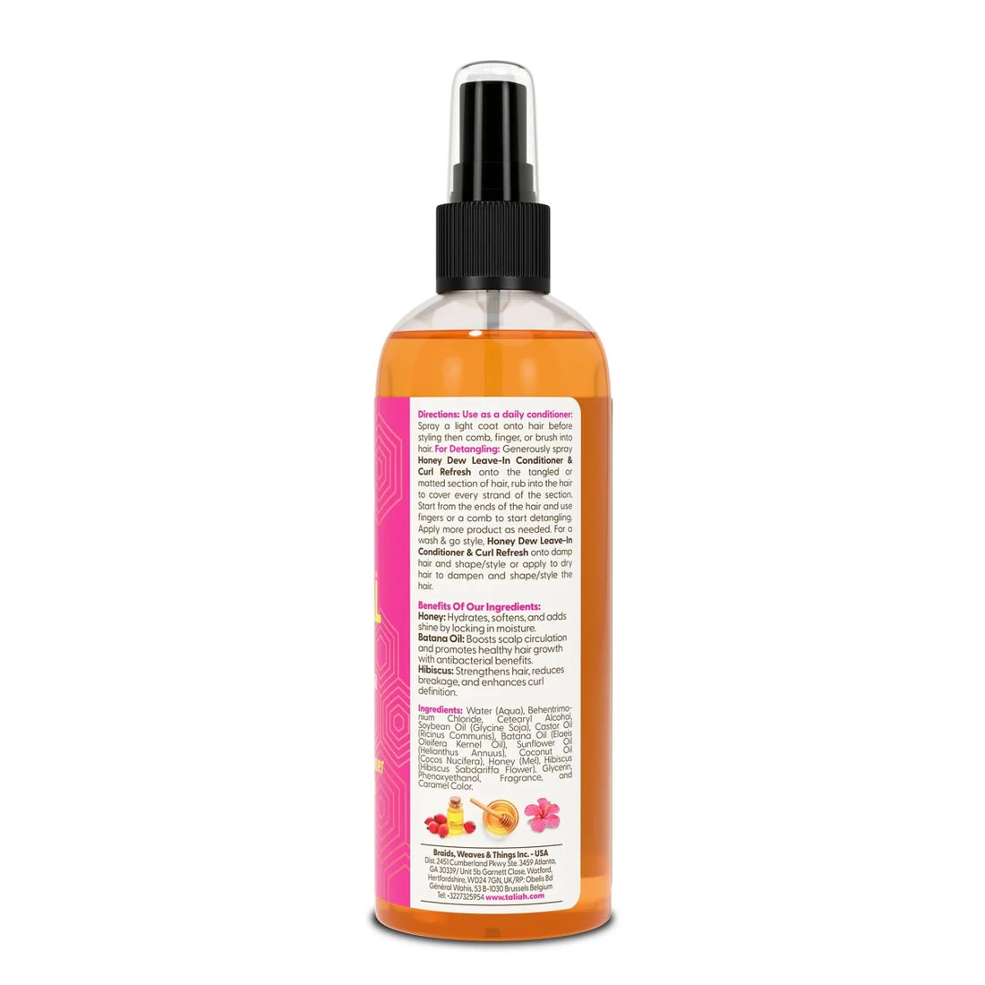 Taliah Waajid Love My Natural Hair Honey Dew Leave It In Conditioner 12oz - gtwtoporld.com