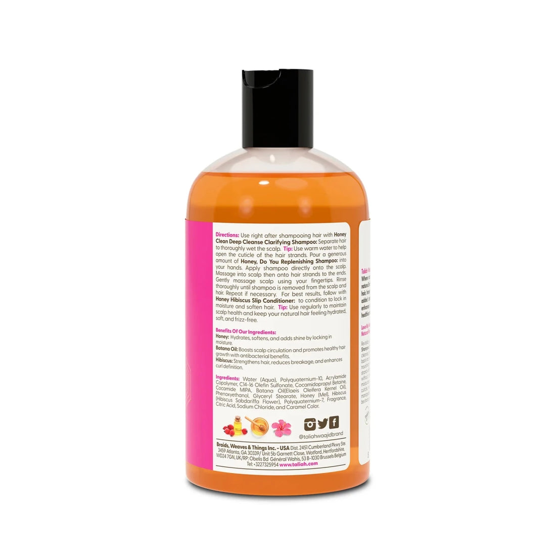 Taliah Waajid Love My Natural Hair Honey Dew You Replenishing Moisture Shampoo 12oz - gtwtoporld.com