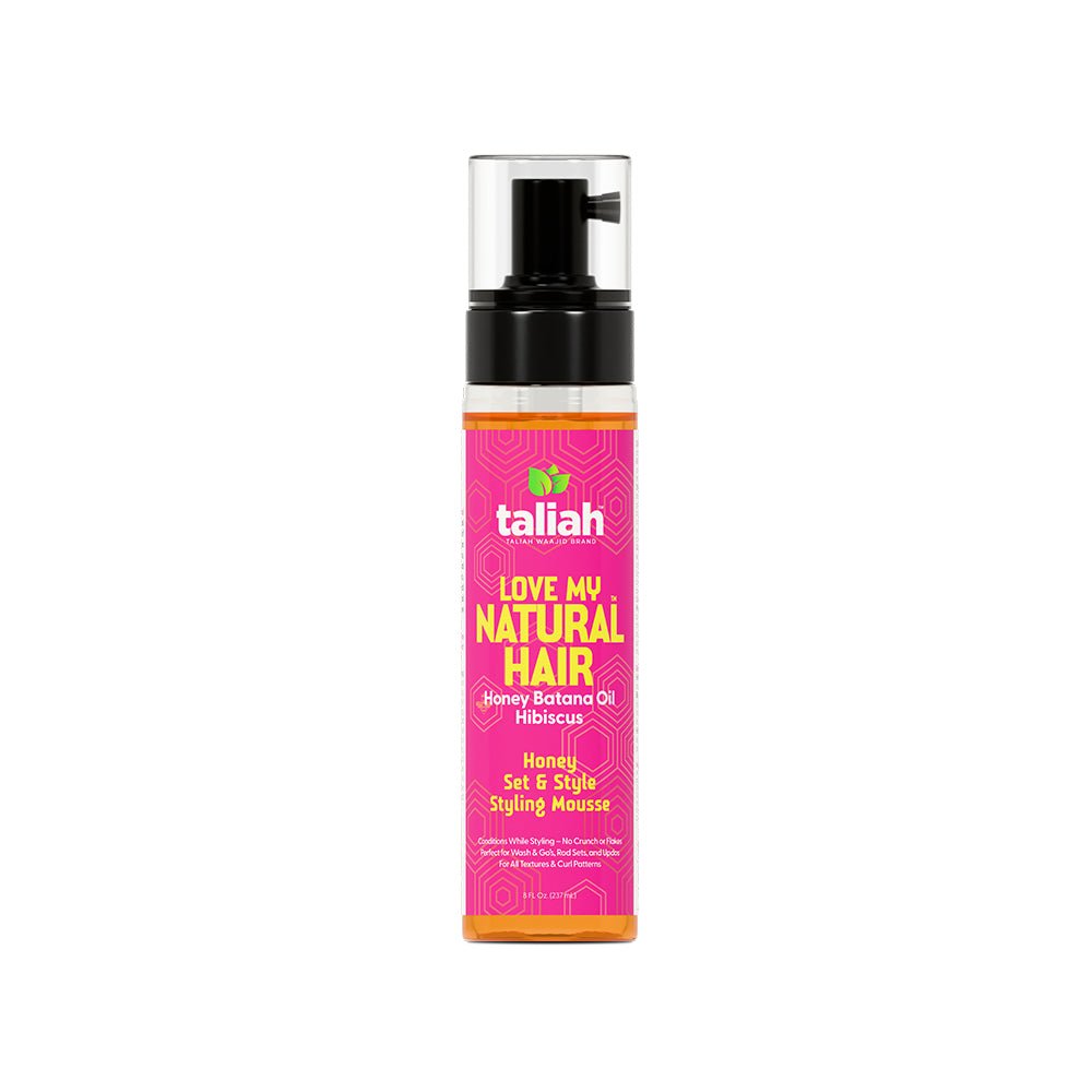 Taliah Waajid Love My Natural Hair Honey Set &amp; Style Styling Mousse 8oz - gtwtoporld.com