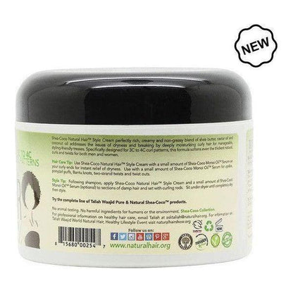Taliah Waajid Natural Hair Shea - Coco Styling Cream 237Ml - gtwtoporld.com